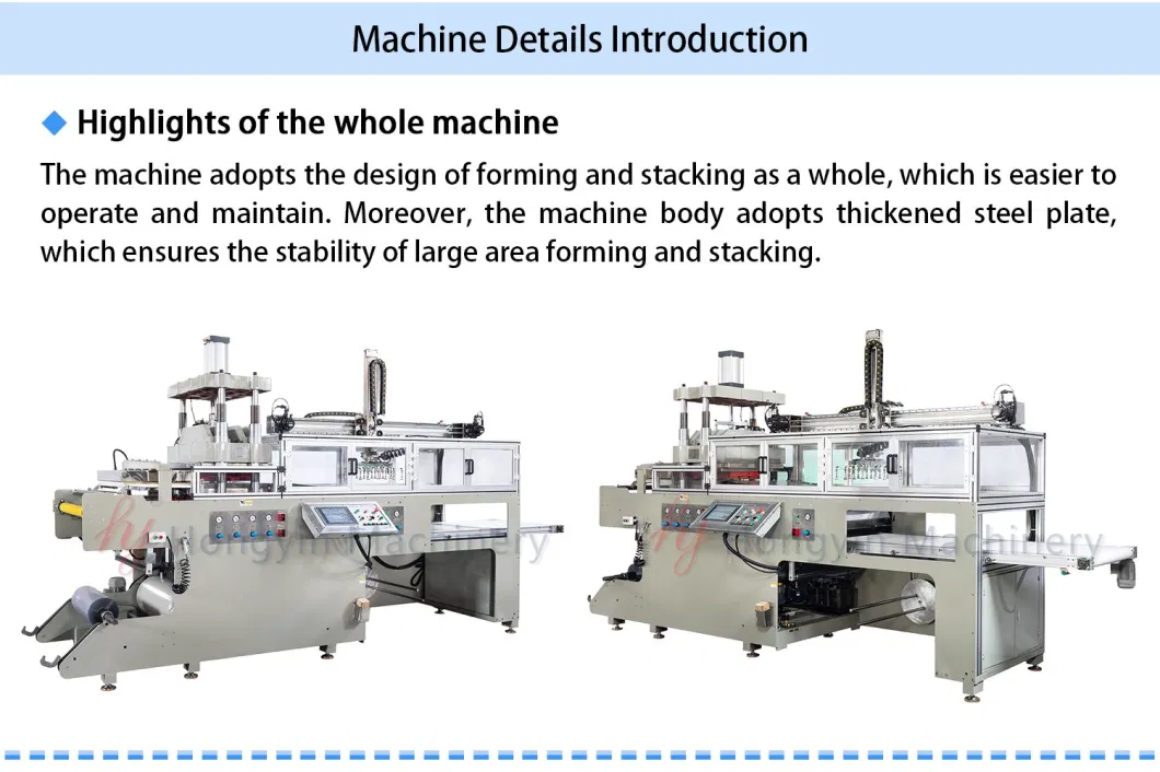 High Yield Great Quality Medical Injection Tray Plastic Thermoforming Machine