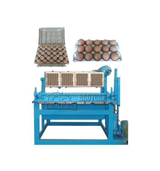 Produttore di macchine per la produzione di vassoi per uova per piccole imprese per il riciclaggio di cartoni di carta